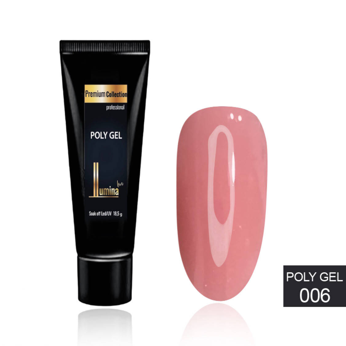 

Поли-гель Lumina lux №006, персиковый (плотный) 18.5мл
