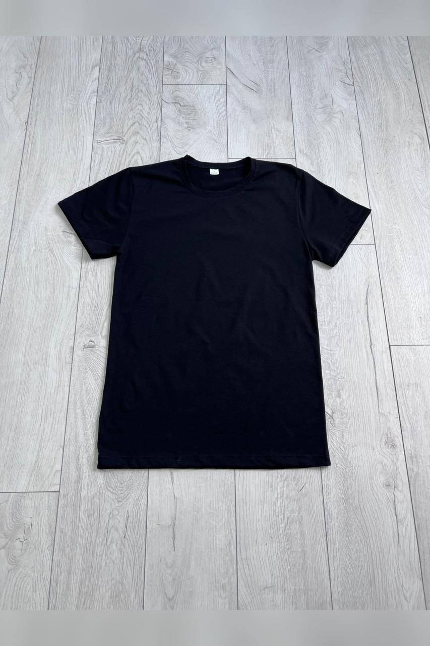 

Футболка мужская черная 144468M