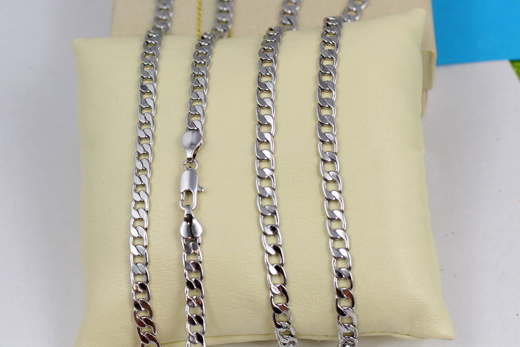 

Цепь Xuping Jewelry панцирная 60 см 5 мм серебристая