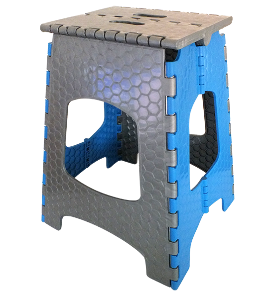 

Стульчик раcкладной пластиковый Eco Fabric (Эко Фабрик) CT-002 Серо-голубой, Синий