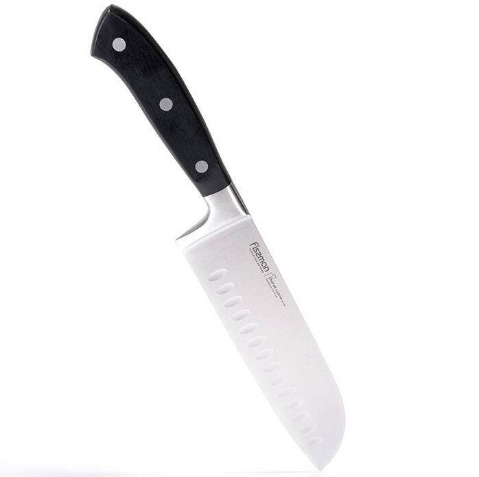 

Нож сантоку из нержавеющей стали 13 см Fissman Chef de Cuisine 2395 - Vida-Shop
