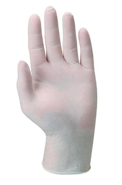 

Перчатки латексные Santex XL тонкие (50пар/уп), Белый