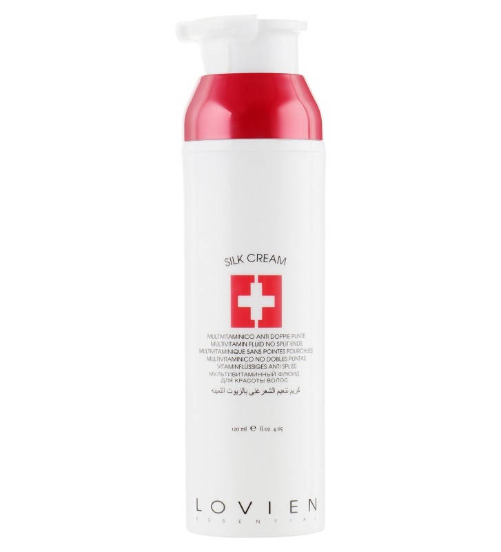 

LOVIEN SILK CREAM Мультивитаминный флюид для поврежденных и секущихся волос, 120 мл
