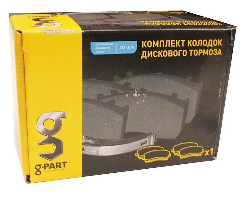 

Колодки тормозные ГАЗ 33104 ВАЛДАЙ передние (покупн. ГАЗ) 3310-3501800-03