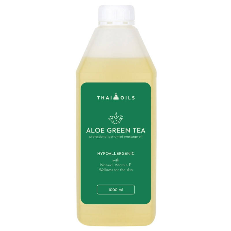 

Массажное масло для тела Aloe Green Tea 1000 ml