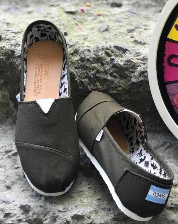 

Мужские летние текстильные эспадрильи Toms, цвет хаки