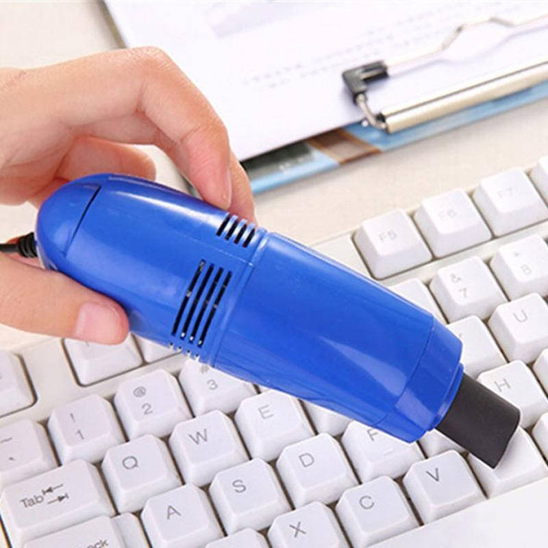 

Мини USB пылесос для чистки клавиатуры Синий