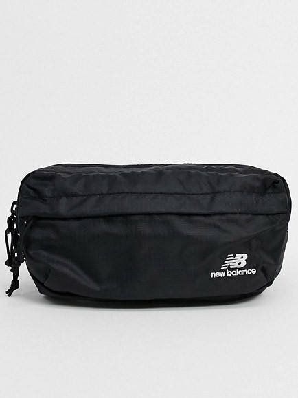 

New Balance оригинал Сумка на пояс плечо бананка hip pack унисекс барсетка черная, Черный