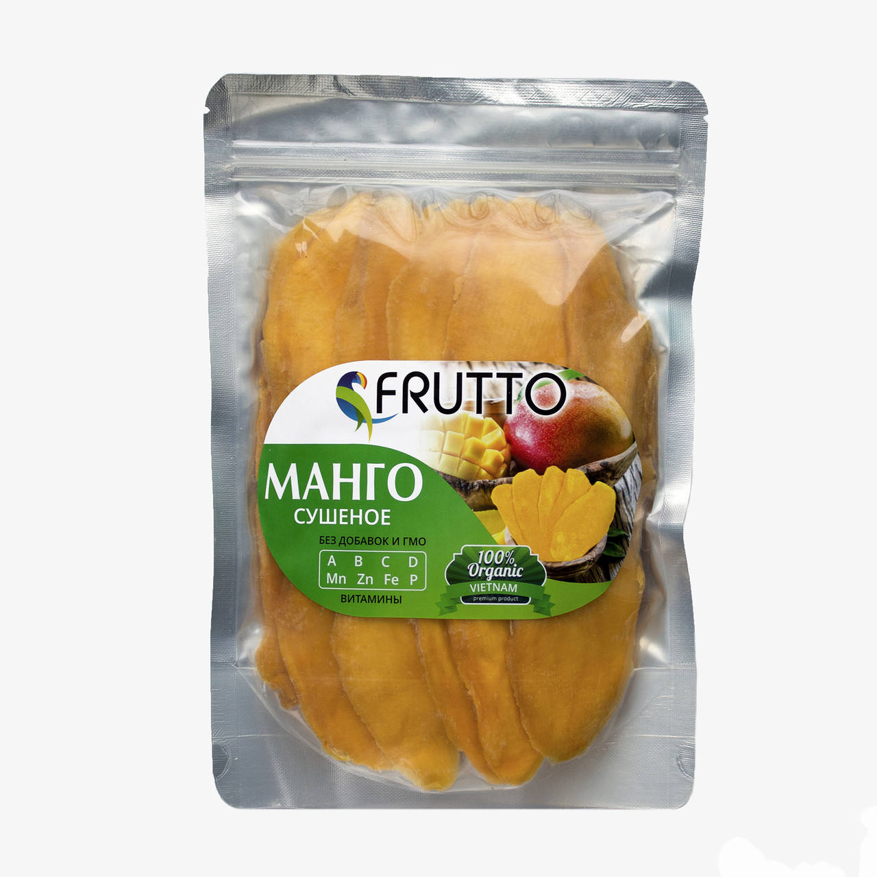 

Манго сушеное, FRUTTO 500 г