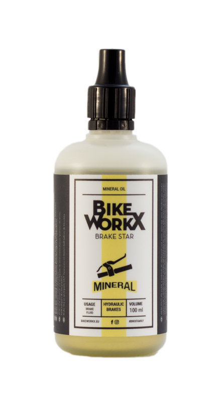 

Тормозная жидкость BikeWorkX Brake Star минеральное масло 100 мл.