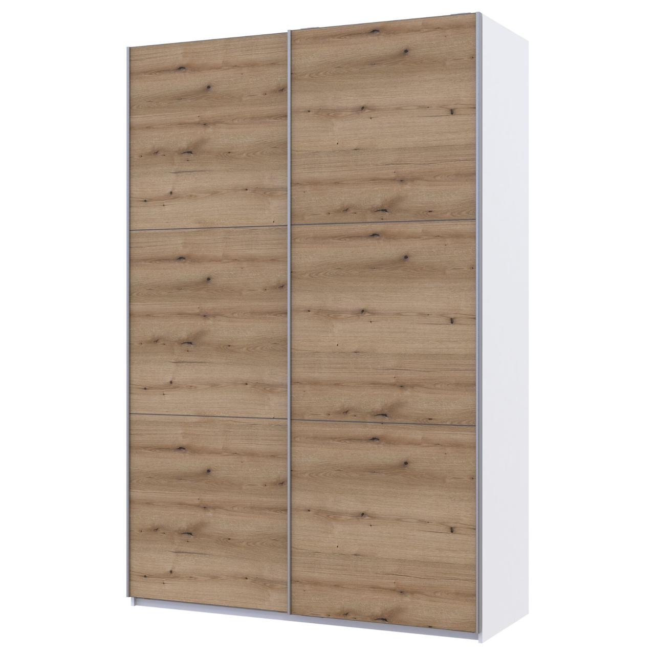 Шафа купе Doros G-Caiser Білий Дуб Евок 2 ДСП 160х60х240 (42005073)