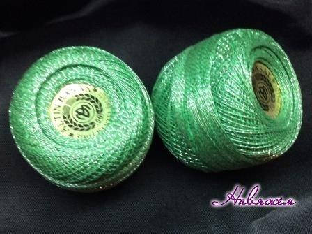 

Пряжа Canarias-1333 Madam Tricote, Зелёный