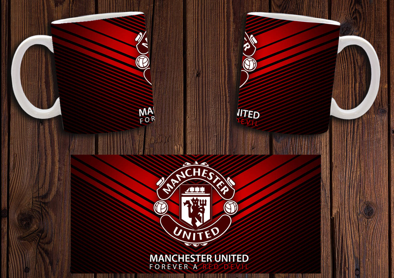 

Чашка "ФК Манчестер Юнайтед" / Кружка "Manchester United" №2, Белый