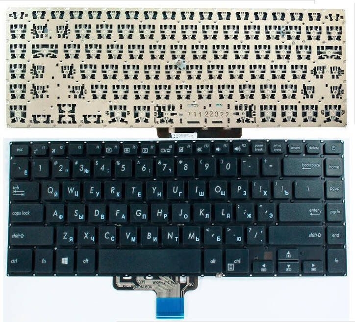 

Клавиатура Asus VivoBook S15 S510U S510UA, Черный