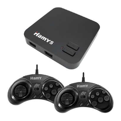

Консоль RMC Hamy 5 Black + 505 Встроенных Игр Mega Drive / Dendy