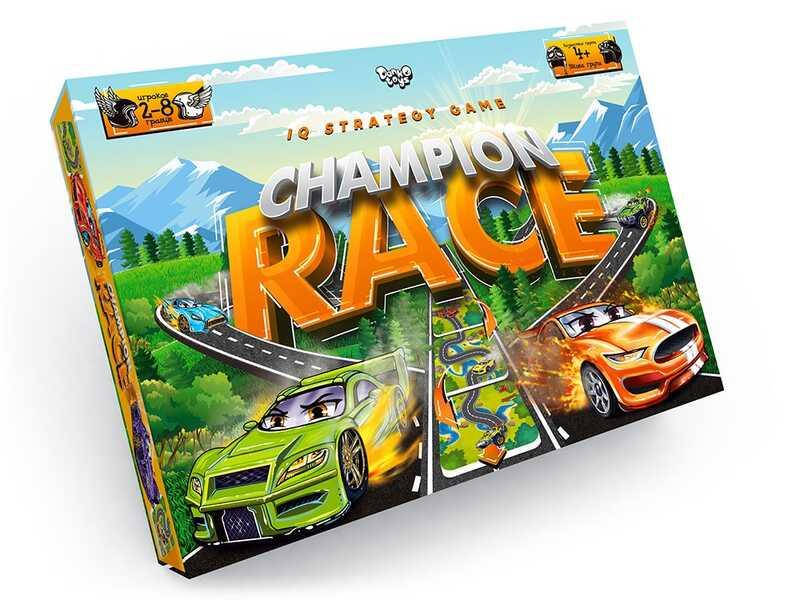 

Гр Настольная развлекательная игра "Champion Race" G-CR-01-01 (10) "Danko Toys"
