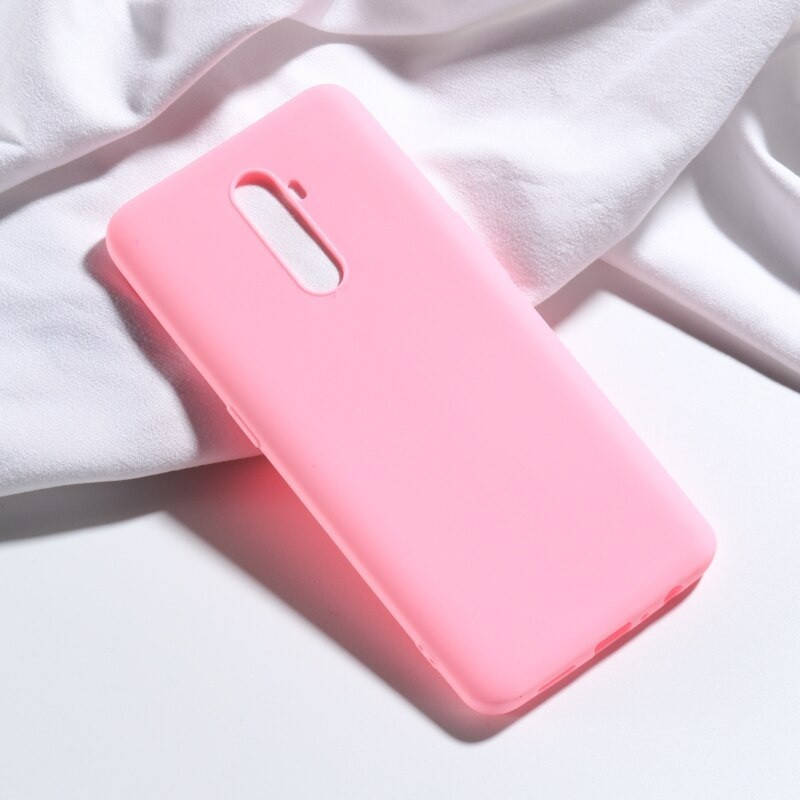 

Чехол Fiji Soft для Realme X2 Pro силикон бампер светло-розовый