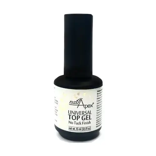 

Каучуковый топ без липкого слоя Nail Apex Crystal 15 мл