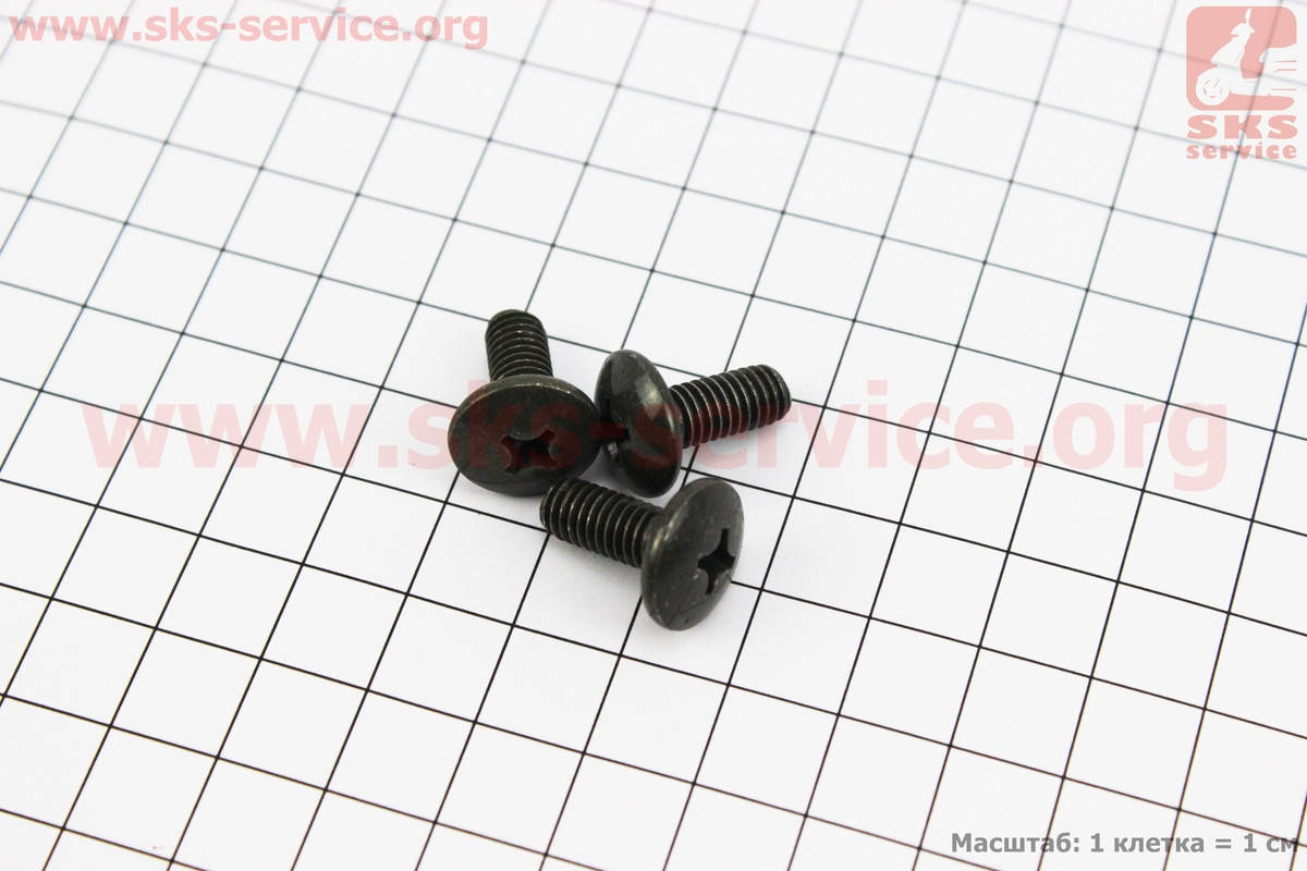 

Болт M6 крепления клюва 3 штуки на скутер Honda DIO