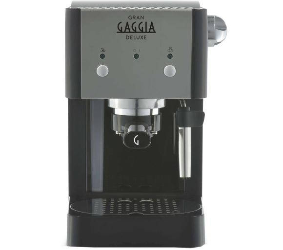 

Рожковая кофеварка эспрессо Gaggia Gran Deluxe Black (RI8425/11)