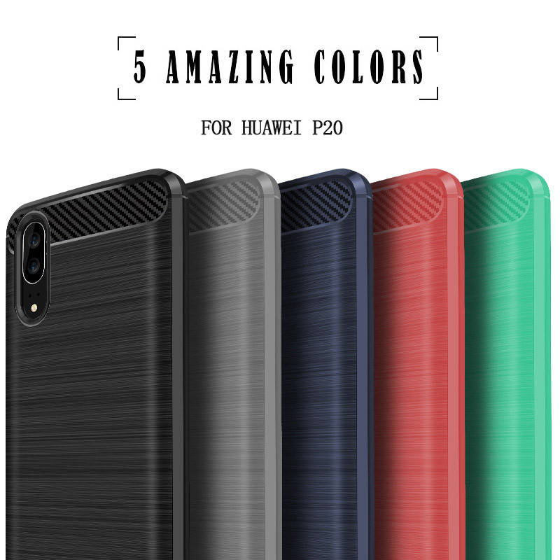 

TPU чехол накладка Urban для Huawei P20 (5 цветов), Разные цвета