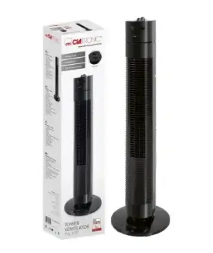 

Вентилятор Clatronic TVL 3770 black (башенный)