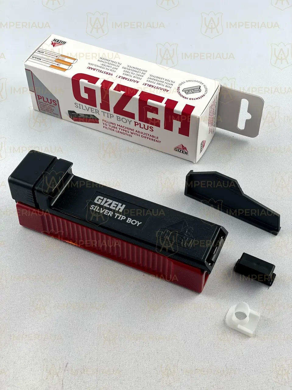 

Машинка для гильз GIZEH TIP BOY 15 і 25 мм