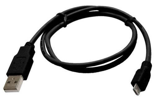 

Кабель USB to micro USB 1 м Black 143503, Черный