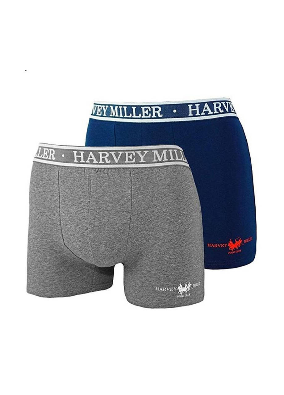 

Боксеры мужские HARVEY MILLER 2 шт. XL, Синий