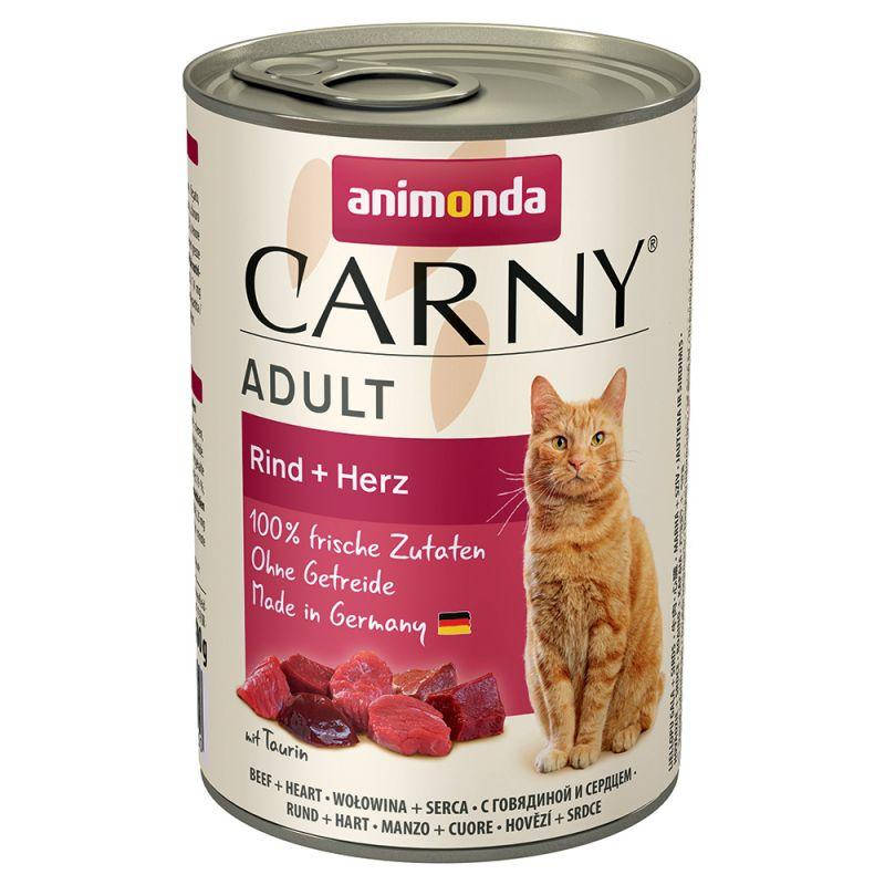 

Animonda Carny Консервы для кошек Говядина и Сердце 400г