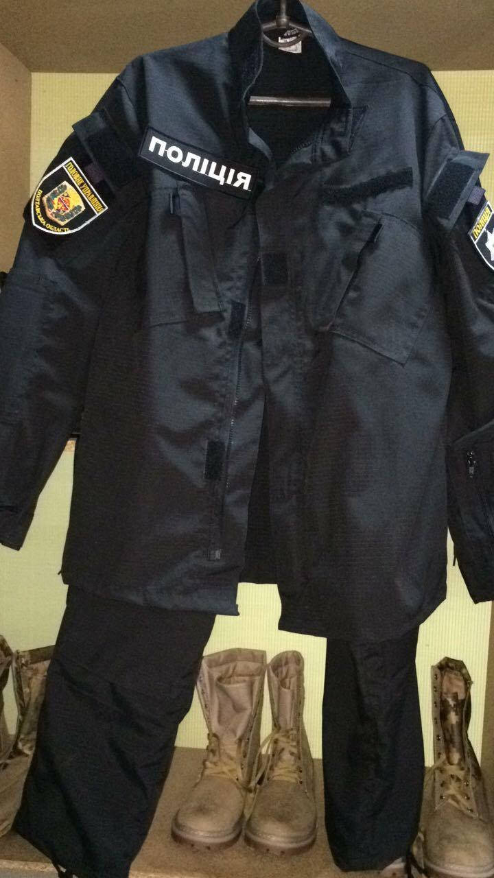 

Костюм тактичний поліцейський та для спец підрозділів роз 48-50/5,6, Черный