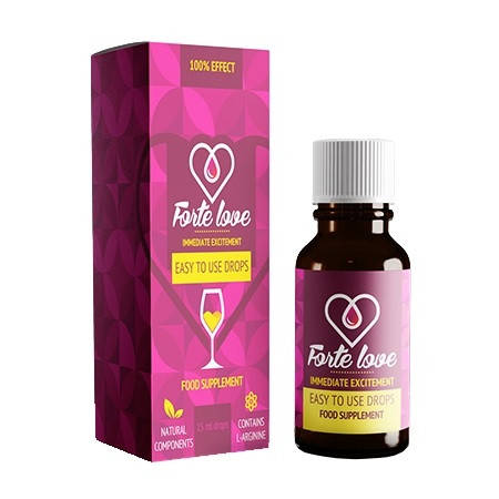 

Возбуждающие капли с быстрым эффектом Forte Love (Форте Лав), 30 мл.