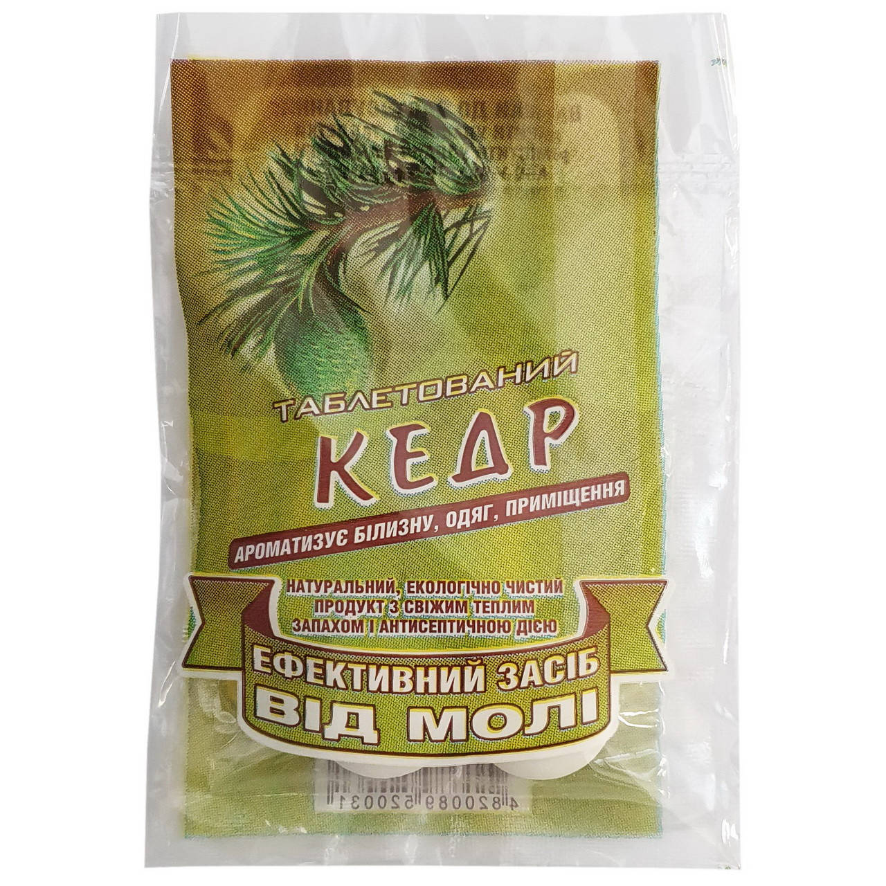 

Таблетка от моли "Кедр" (4 шт.) (100)