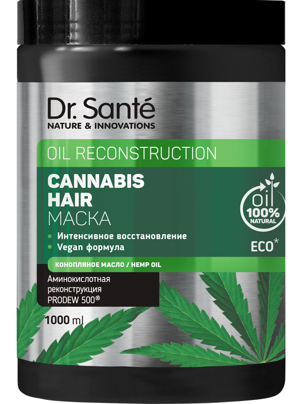 

Маска для волосся Інтенсивне відновлення 1000 мл Dr.Sante Cannabis Hair