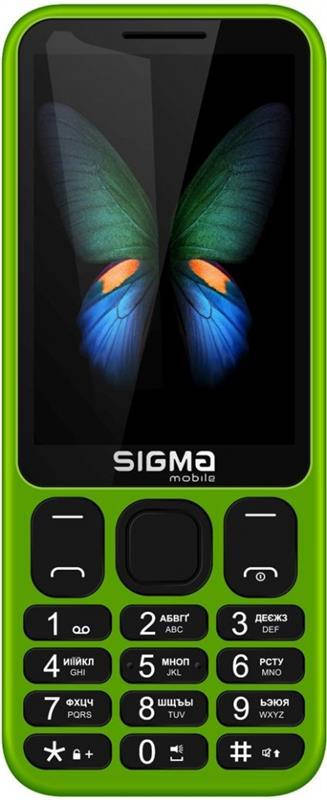 

Мобильный телефон Sigma mobile X-Style 351 Lider Dual Sim Green, Зелёный
