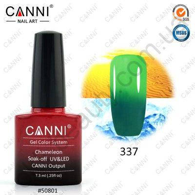 

Термогель-лак Canni #337 (темный зеленый - светлый зеленый) 7.3 ml