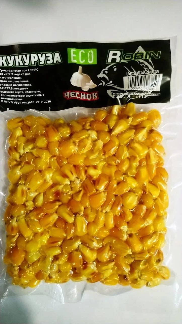 

Кукуруза ROBIN ECO вакуум 100 г. чеснок