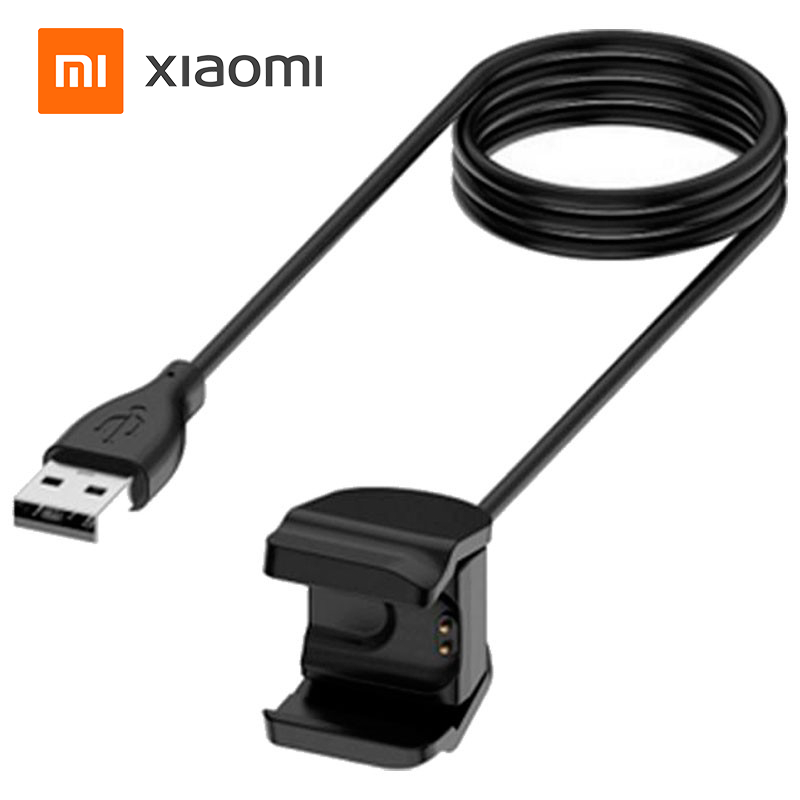 

Зарядное устройство USB кабель для Xiaomi Mi Band 5, Черный