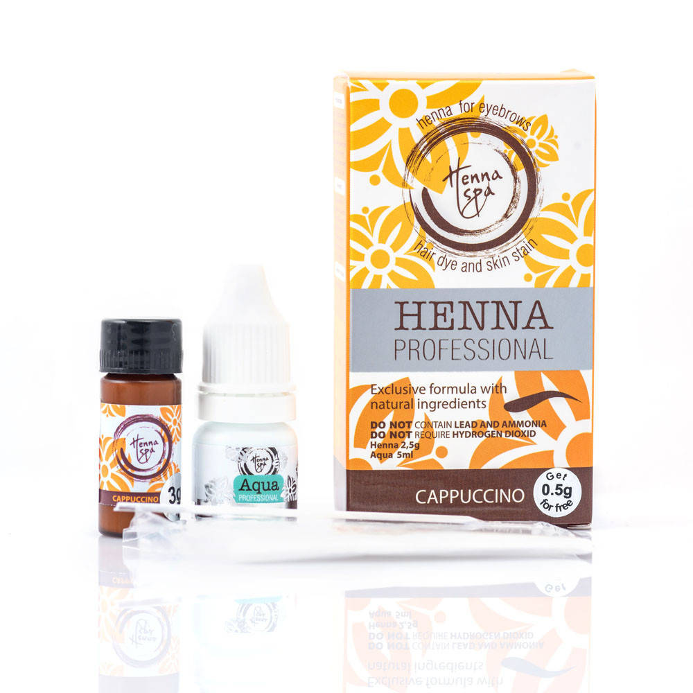 

Хна для бровей Henna Spa, цвет (Cappuccino)