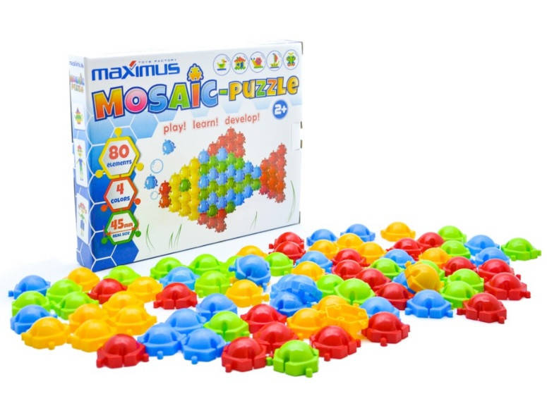 

Мозаїка-пазл у коробці 80 ел./16/