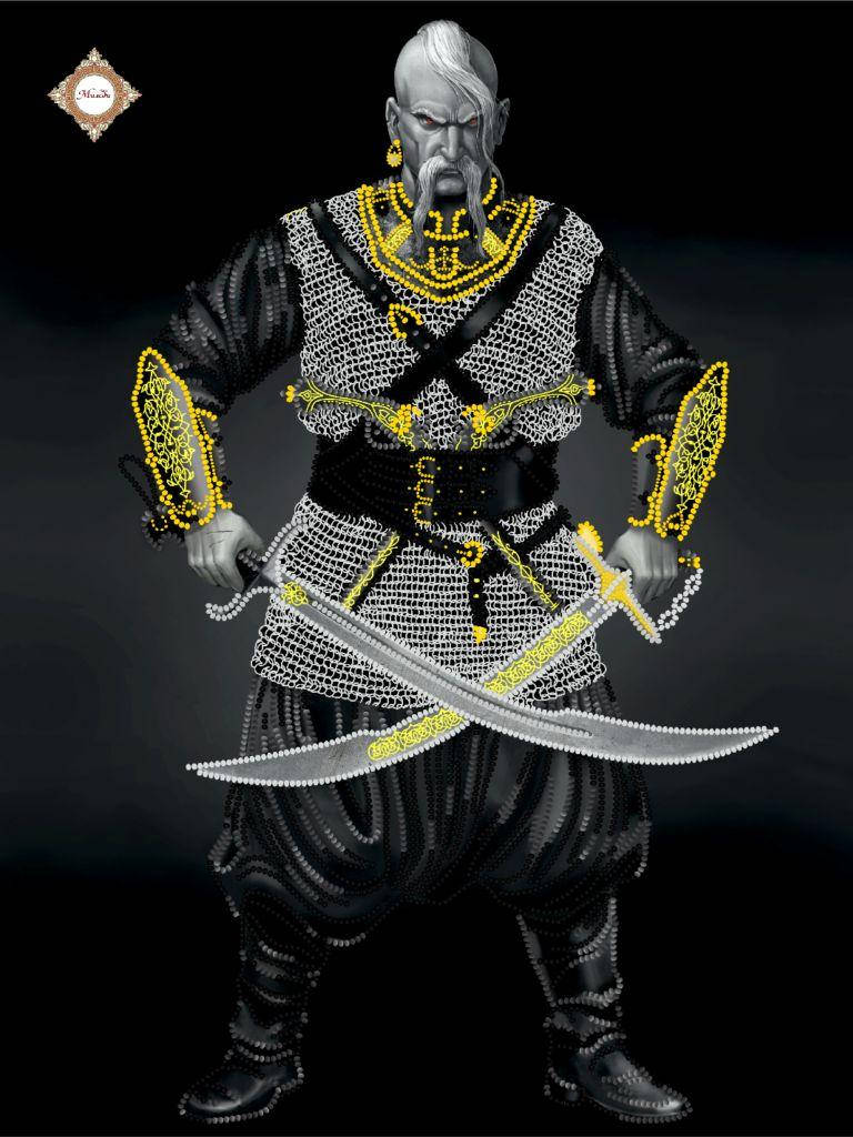 

СЛ-3442 Legends of Ukraine.тм Миледи.Схема для вышивки бисером и декором