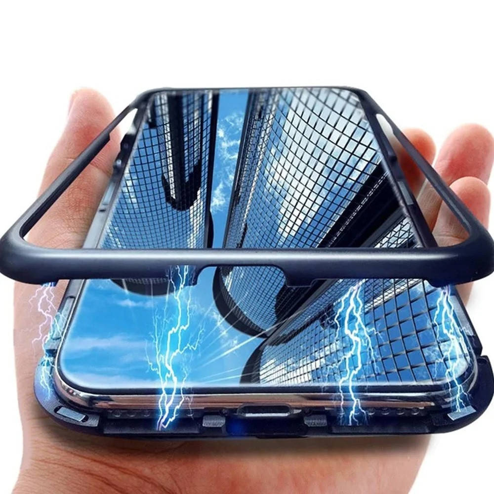 

Magnetic case (магнитный чехол) для Samsung Galaxy Note 10 Plus, Черный