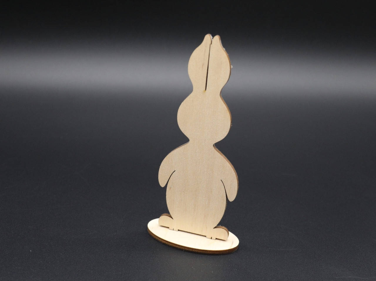 

Деревянные заготовки из фанеры. Пасхальный кролик. 13х4.5 см