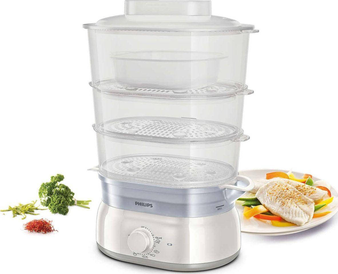 

Триярусна пароварка з прозорими чашами Philips HD9125/90