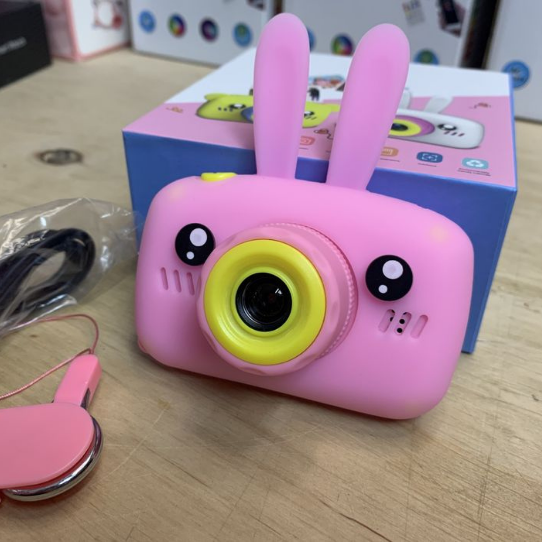 

Детский фотоаппарат цифровой Bunny GM-30 зайчик Smart Kids Camera