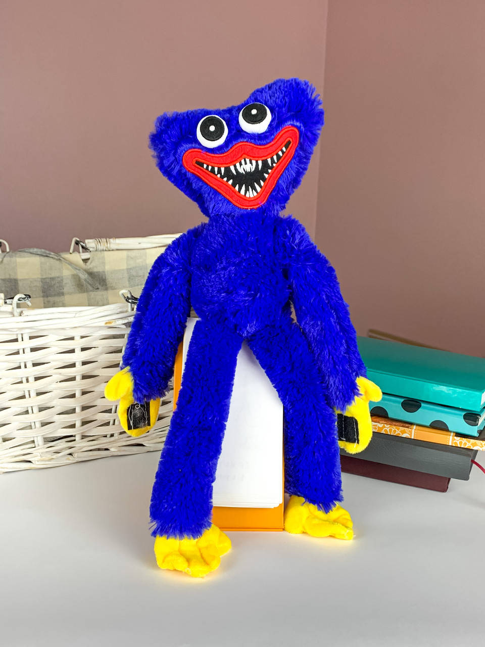 

Игрушка мягкая Хаги Ваги Huggy Wuggy монстрик обнимашки синий