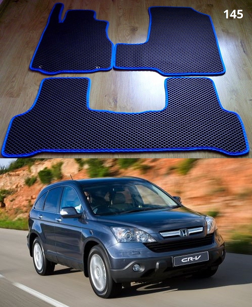 

Коврики ЕВА в салон Honda CR-V '06-12, Черный
