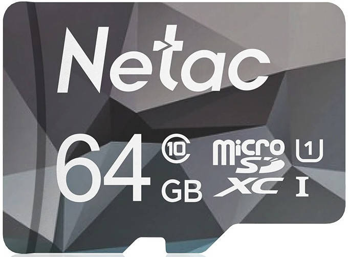 

Карта памяти Netac 64GB UHS-I Class 10 533x ( P500AE )