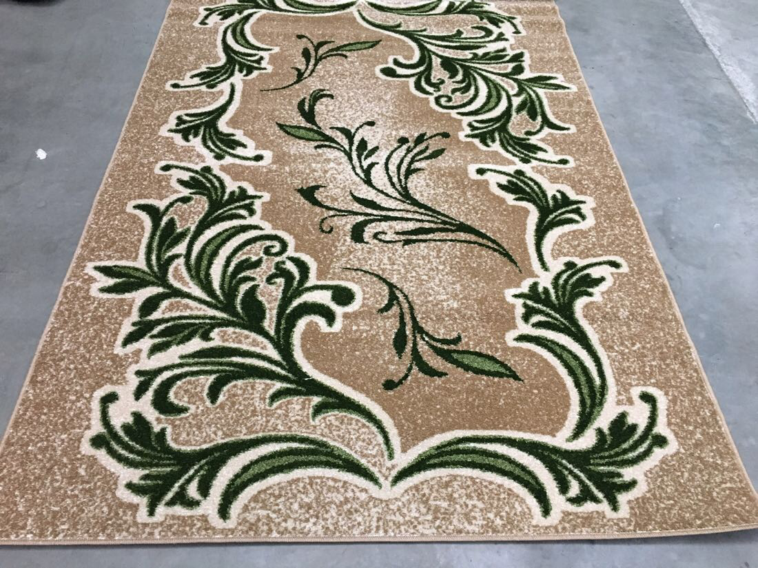 

Ковер Фриз прямугольный зеленый 0,8х1,5