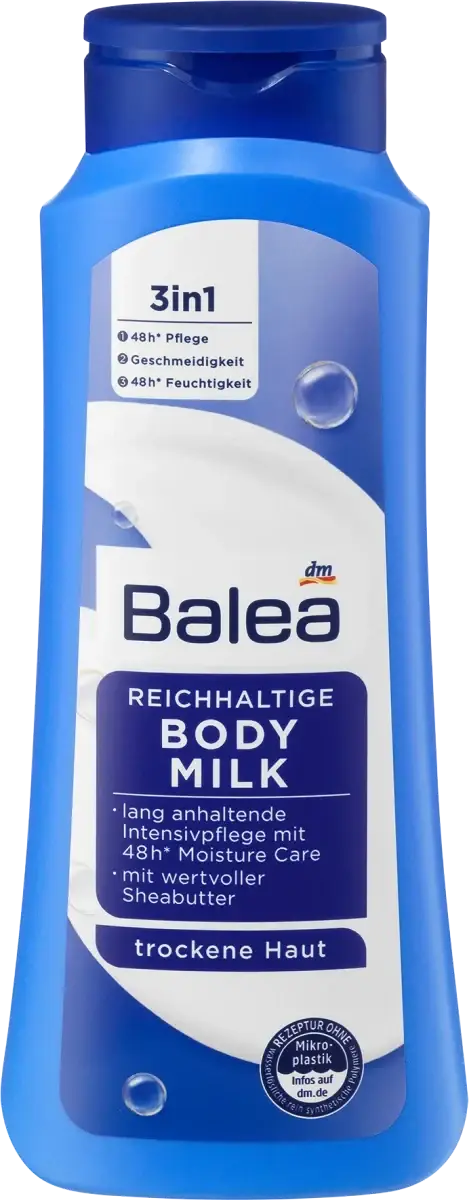 

Насыщенное молоко для тела Balea Reichhaltige Bodymilk, 500 мл